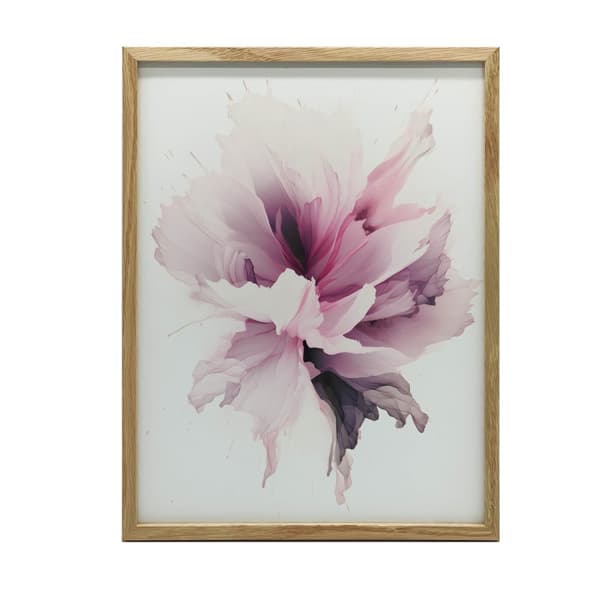 Subtle Touch of Flower Subtle Touch of Flower, 40x50 cm, sort aluminiumsramme, 230 gsm mat papir