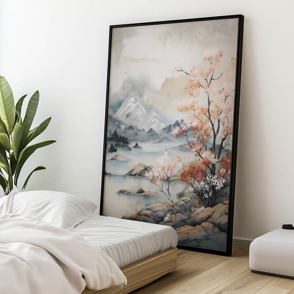 Soothing in Pastels Soothing in Pastels, 70x100 cm, lys egetræsramme, 230 gsm mat papir