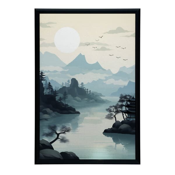 Inner Peace Inner Peace, 60x90 cm, guld aluminiumsramme, 230 gsm mat papir