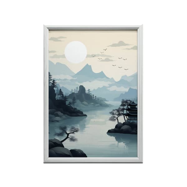 Inner Peace Inner Peace, 60x90 cm, guld aluminiumsramme, 230 gsm mat papir