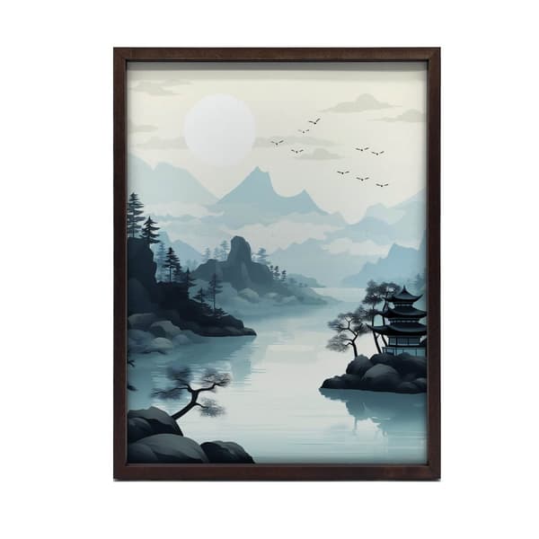 Inner Peace Inner Peace, 60x90 cm, guld aluminiumsramme, 230 gsm mat papir