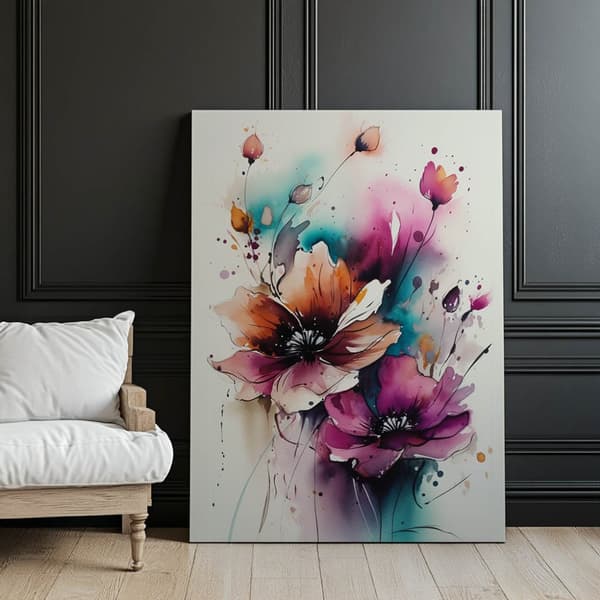 Wild Nature in Flowers Wild Nature in Flowers, 50x70 cm, uindrammet, 230 gsm mat papir