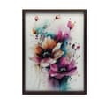 Miniatyrbillede 2 af 10: Wild Nature in Flowers Wild Nature in Flowers, 40x50 cm, sort aluminiumsramme, 230 gsm mat papir