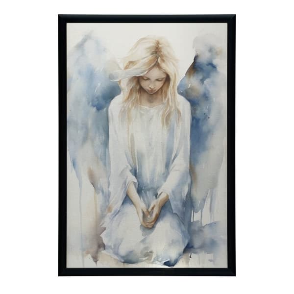 Calm Angel in Pastell Harmony Calm Angel i Pastell Harmony, 60x90 cm, guld aluminiumram, 230 gsm matt papper