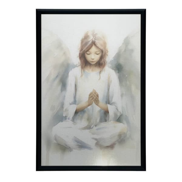 Delicate Angel Delicate Angel, 40x50 cm, guld aluminiumsramme, 230 gsm mat papir