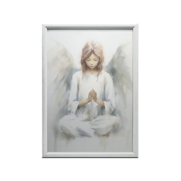 Delicate Angel Delicate Angel, 40x50 cm, guld aluminiumsramme, 230 gsm mat papir