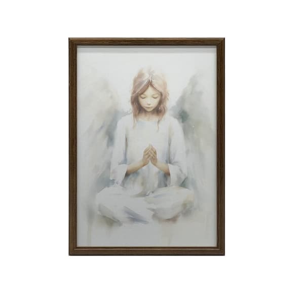 Delicate Angel Delicate Angel, 40x50 cm, guld aluminiumsramme, 230 gsm mat papir