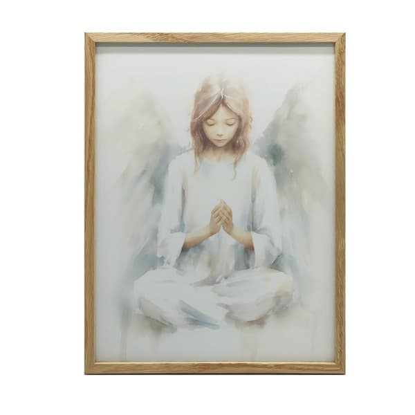 Delicate Angel Delicate Angel, 40x50 cm, guld aluminiumsramme, 230 gsm mat papir