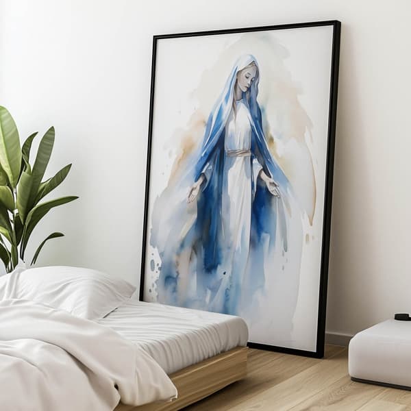 Blessed Mary Blessed Mary, 70x100 cm, uindrammet, 230 gsm mat papir