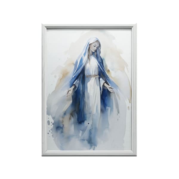 Blessed Mary Blessed Mary, 50x70 cm, sort aluminiumsramme, 230 gsm mat papir