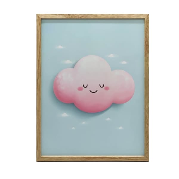Pink Cloud Pink Cloud, 30x40 cm, uindrammet, 230 gsm mat papir
