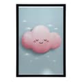 Miniatyrbillede 6 af 10: Pink Cloud Pink Cloud, 30x40 cm, guld aluminiumsramme, 230 gsm mat papir