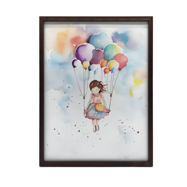 Balloon Lightness Balloon Lightness, 70x100 cm, kultainen alumiinirunko, 230 gsm mattapaperi