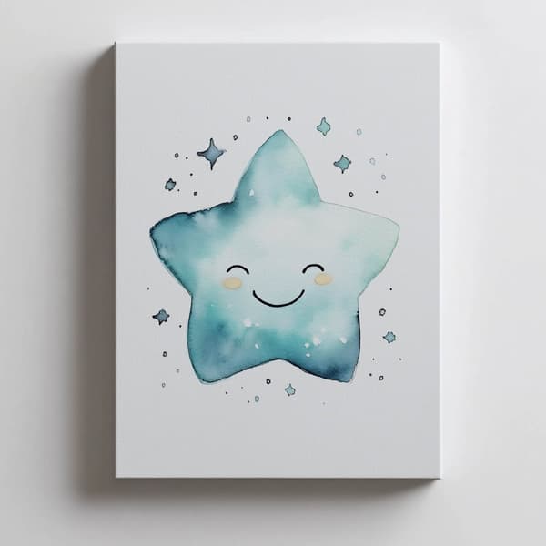 Dream Star Dream Star, 30x40 cm, sort aluminiumsramme, 230 gsm mat papir