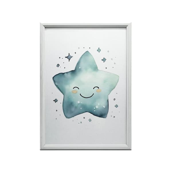 Dream Star Dream Star, 30x40 cm, sort aluminiumsramme, 230 gsm mat papir