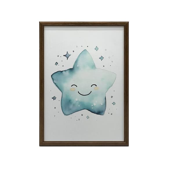 Dream Star Dream Star, 30x40 cm, sort aluminiumsramme, 230 gsm mat papir