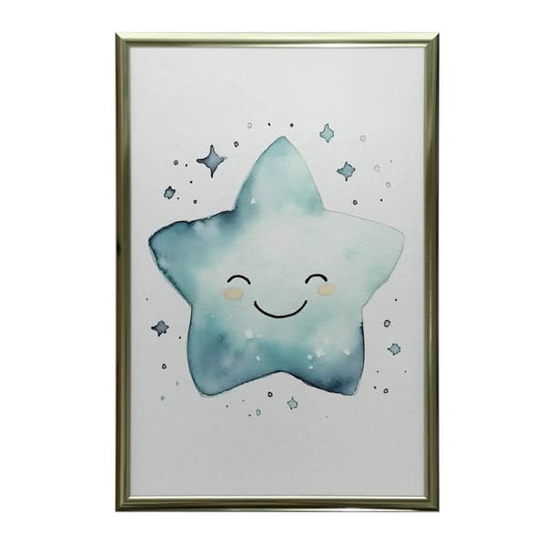 Dream Star Dream Star, 30x40 cm, sort aluminiumsramme, 230 gsm mat papir