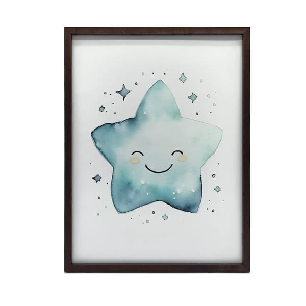Dream Star Dream Star, 30x40 cm, sort aluminiumsramme, 230 gsm mat papir