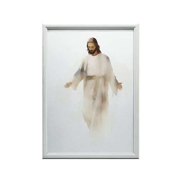 Fred og trøst: Jesus i akvarel Fred og trøst: Jesus i akvarel, 50x70 cm, uindrammet, 230 gsm mat papir