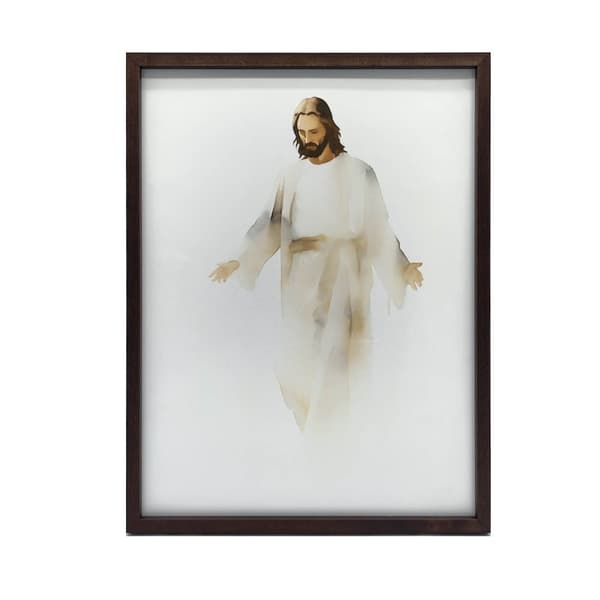 Fred og trøst: Jesus i akvarel Fred og trøst: Jesus i akvarel, 50x70 cm, uindrammet, 230 gsm mat papir