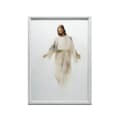 Miniatyrbillede 8 af 10: Fred og trøst: Jesus i akvarel Fred og trøst: Jesus i akvarel, 30x40 cm, uindrammet, premium lærred på båre