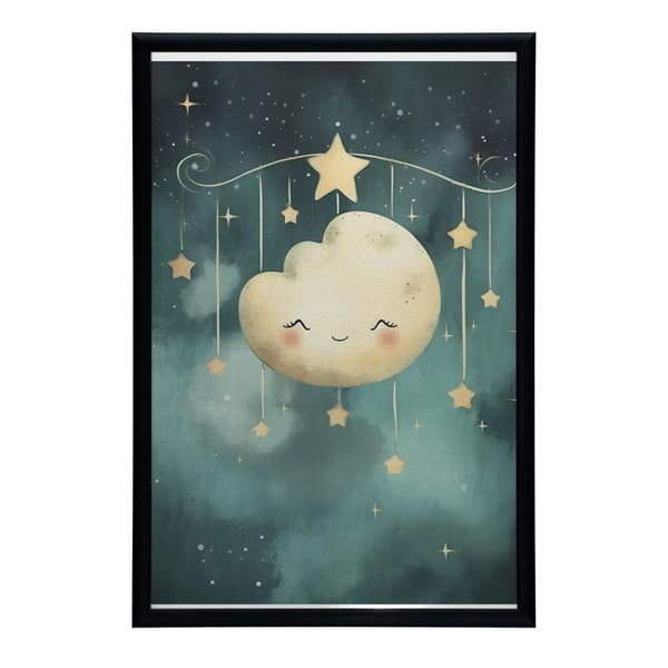 Sleeping Cloud Sleeping Cloud, 30x40 cm, hvid træramme, 230 gsm mat papir