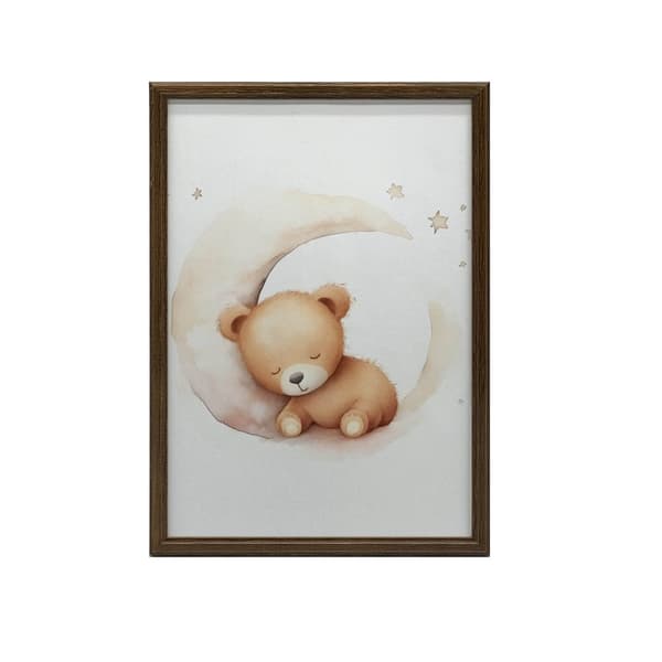 Teddy Bear on Moon Cloud Teddy Bear on Moon Cloud, 50x70 cm, oinramad, 230 gsm matt papper