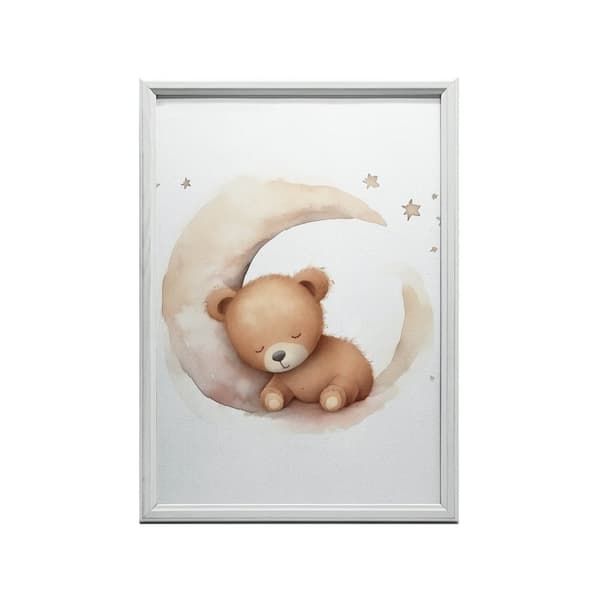 Teddy Bear on Moon Cloud Teddy Bear on Moon Cloud, 50x70 cm, oinramad, 230 gsm matt papper