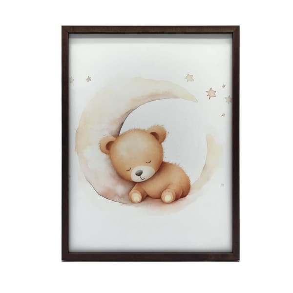 Teddy Bear on Moon Cloud Teddy Bear on Moon Cloud, 50x70 cm, oinramad, 230 gsm matt papper