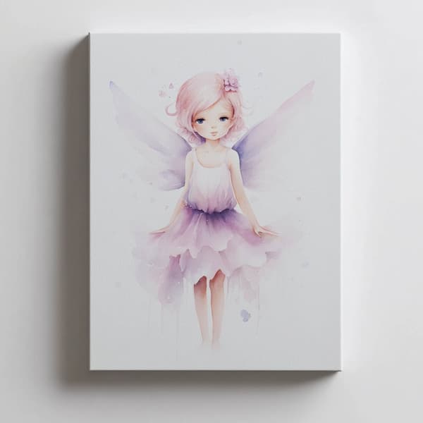 Magical Elf Fairy Magical Elf Fairy, 30x40 cm, guld aluminiumram, 230 gsm matt papper