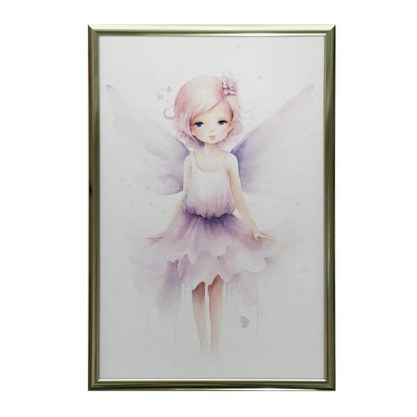 Magical Elf Fairy Magical Elf Fairy, 30x40 cm, guld aluminiumram, 230 gsm matt papper