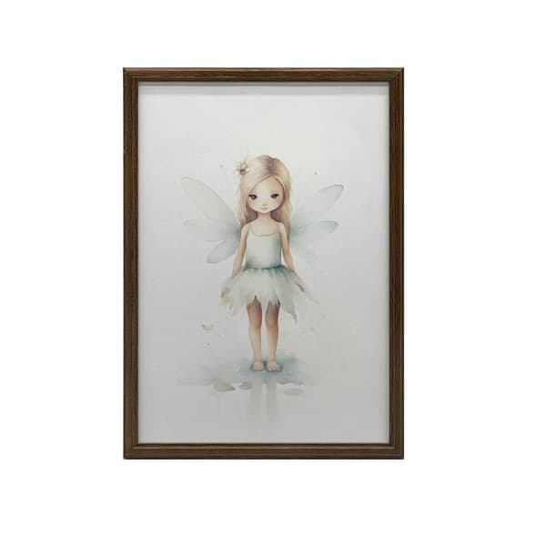 Green Fairy in the Land of Magic Green Fairy in the Land of Magic, 50x70 cm, guld aluminiumram, 230 gsm matt papper
