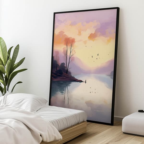 Pastel Landscape Pastel Landscape, 60x90 cm, uindrammet, 230 gsm mat papir