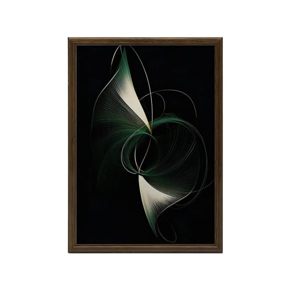Dark Elegance of Curves Dark Elegance of Curves, 30x40 cm, uindrammet, 230 gsm mat papir