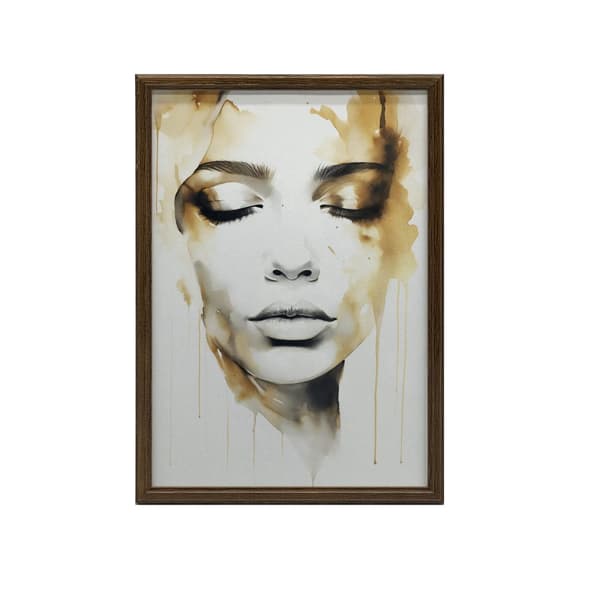 Mysterious Beauty Mysterious Beauty, 30x40 cm, uindrammet, premium lærred på båre