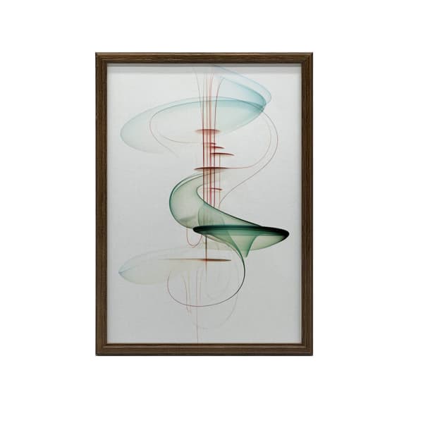 Harmony of Curves Harmony of Curves, 30x40 cm, vit träram, 230 gsm matt papper