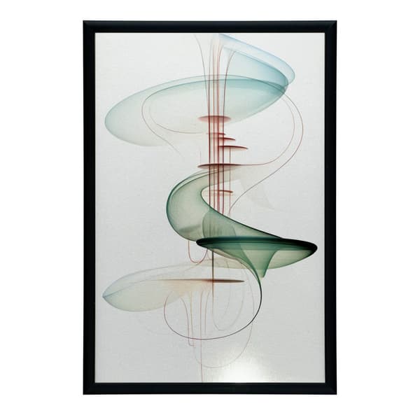 Harmony of Curves Harmony of Curves, 50x70 cm, sort aluminiumsramme, 230 gsm mat papir