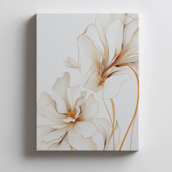 Elegant Delicacy Elegant Delicacy, 70x100 cm, guld aluminiumsramme, 230 gsm mat papir