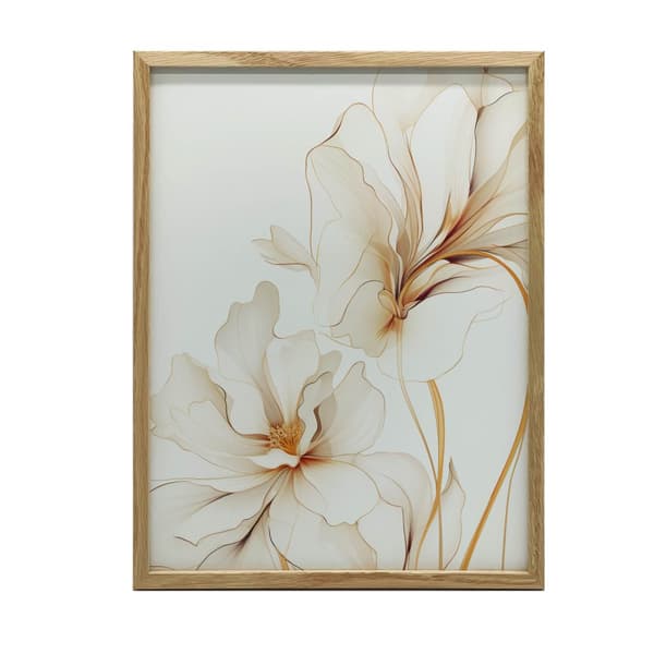 Elegant Delicacy Elegant Delicacy, 70x100 cm, mørkebrun træramme, 230 gsm mat papir