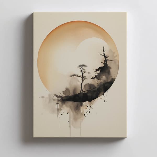 Zen Circle Zen Circle, 60x90 cm, uindrammet, 230 gsm mat papir