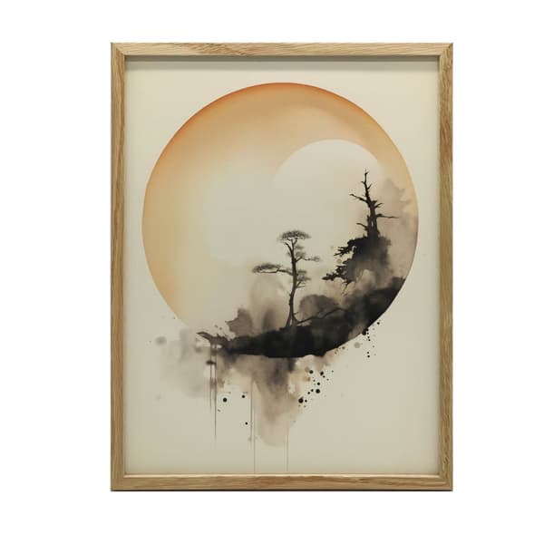 Zen Circle Zen Circle, 60x90 cm, uindrammet, 230 gsm mat papir