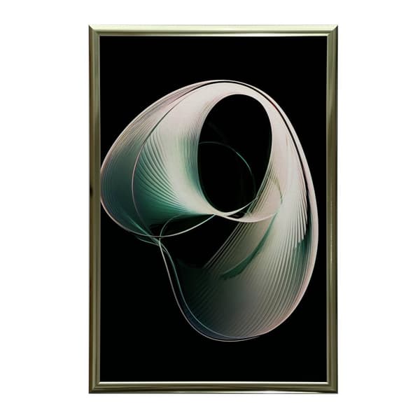 Harmony of Colours in the Dark Harmony of Colours in the Dark, 60x90 cm, guld-aluminiumsramme, 230 gsm mat papir