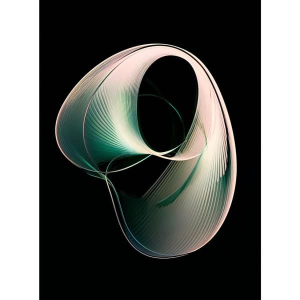 Harmony of Colours in the Dark Harmony of Colours in the Dark, 70x100 cm, guld aluminiumram, 230 gsm matt papper