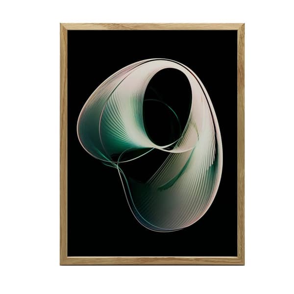Harmony of Colours in the Dark Harmony of Colours in the Dark, 70x100 cm, guld aluminiumram, 230 gsm matt papper