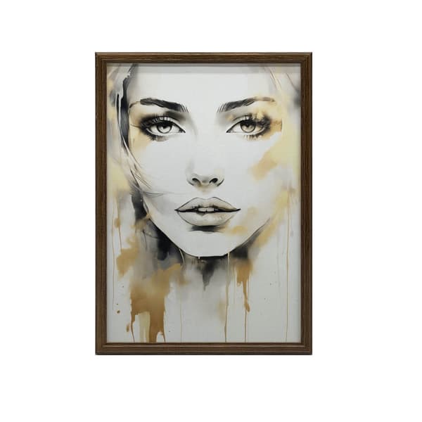 Porträtt av mysteriet Porträtt av mysteriet, 50x70 cm, oinramad, premiumduk på bår