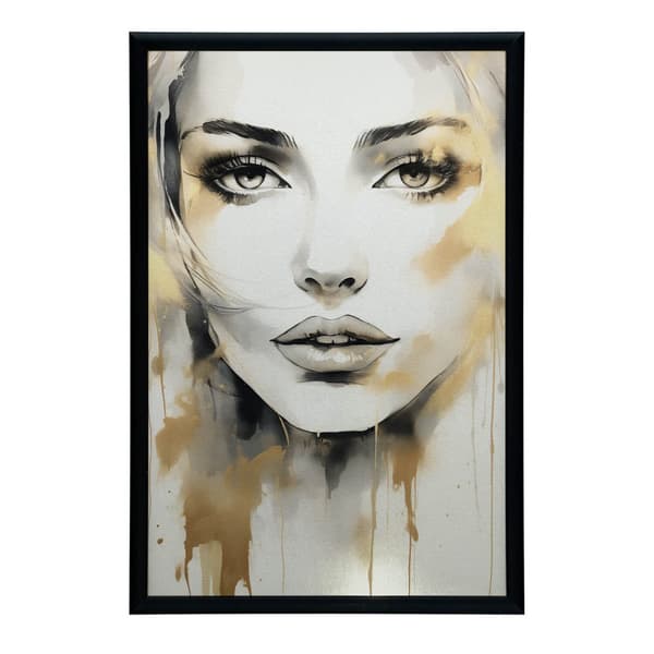 Porträtt av mysteriet Porträtt av mysteriet, 50x70 cm, oinramad, premiumduk på bår