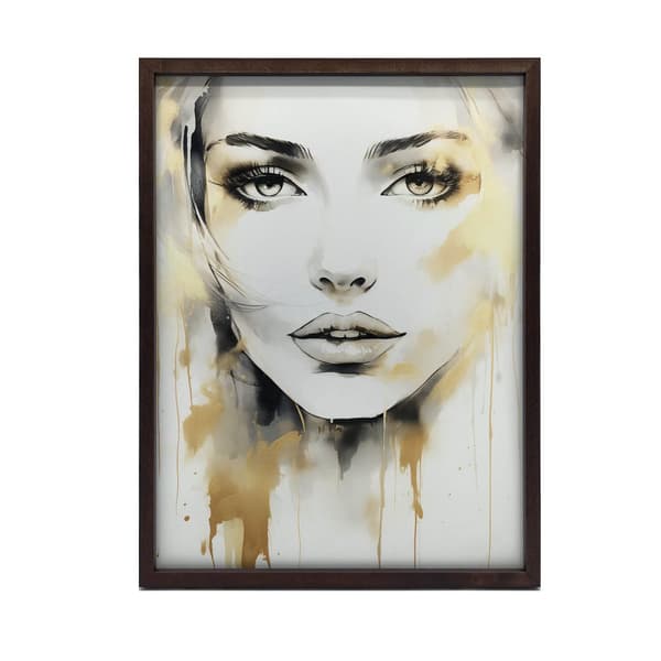 Porträtt av mysteriet Porträtt av mysteriet, 50x70 cm, oinramad, premiumduk på bår