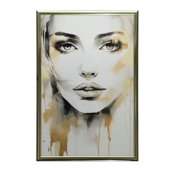 Portræt af mysteriet Portræt af mysteriet, 70x100 cm, uindrammet, premium lærred på båre