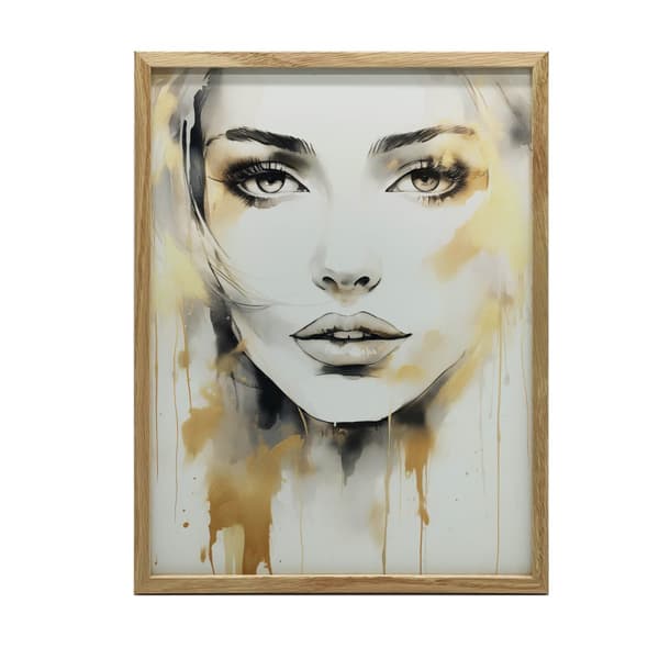 Portræt af mysteriet Portræt af mysteriet, 70x100 cm, uindrammet, premium lærred på båre