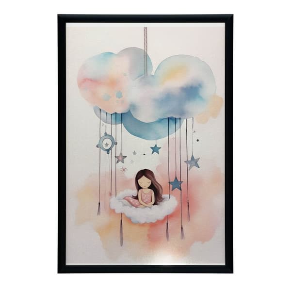 Cloud Carousel of Dreams Cloud Carousel of Dreams, 60x90 cm, guld aluminiumram, 230 gsm matt papper